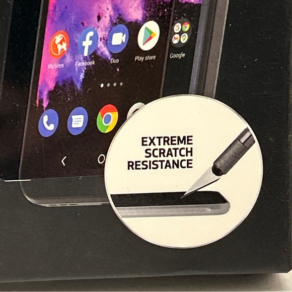 New DURAGLASS Tempered Glass Screen Protector for Alcatel TCL 30 Z - Picture 4 of 8